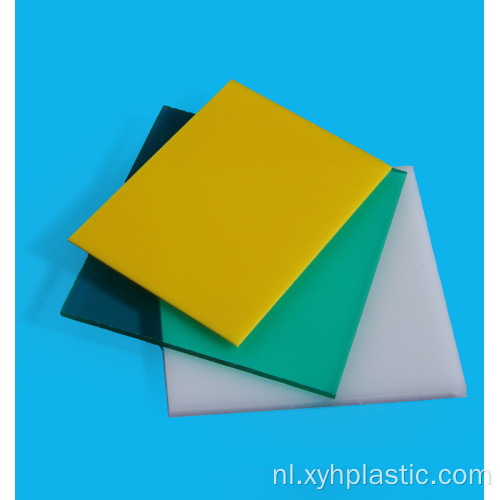 Perspex acrylplaten gebruikt voor decoratief acryl